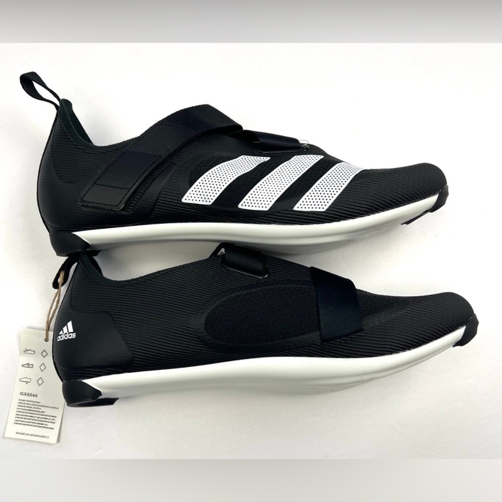 Adidas The Indoor Cycling Bike Shoes 3-Bolt Men Sz 9 Women’s Sz 10 Unisex